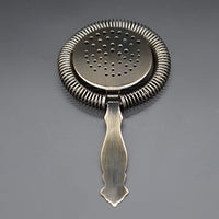 Prongless Hawthorn Strainer - Antique Bronze - Cocktail Corner