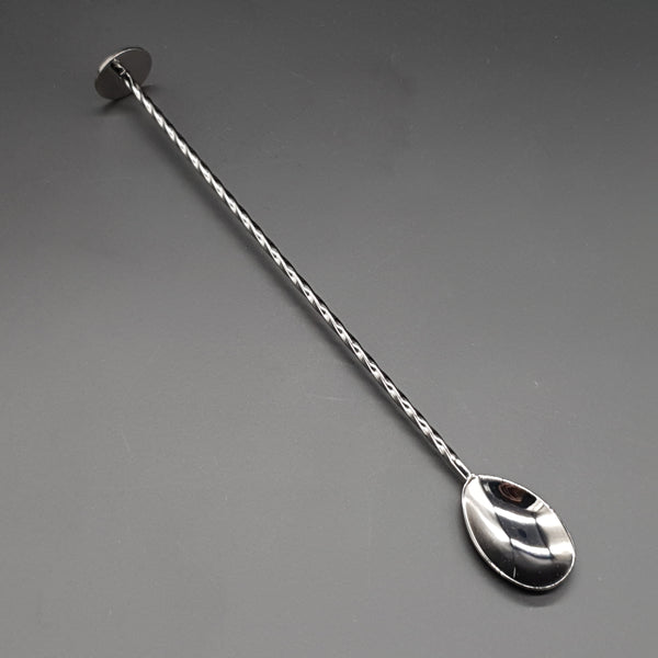 Flat End Bar Spoon 27cm - Cocktail Corner