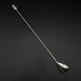 Pineapple End Twisted Cocktail Spoon 33cm - 2 Colours - Cocktail Corner