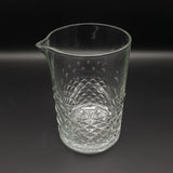 750ml Cocktail Mixing Glass - Diamond Pattern - Cocktail Corner
