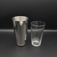 Classic Boston Shaker Set with Tempered Glass - Cocktail Corner