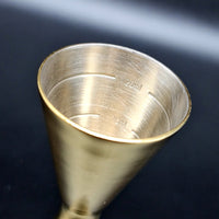 Japanese Slim Waist Sleek Jigger - Gold Sleek 30/45ml - Cocktail Corner