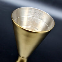 Japanese Slim Waist Sleek Jigger - Gold Sleek 30/45ml - Cocktail Corner