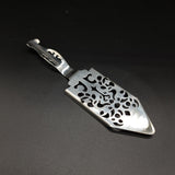 Absinthe Spoon Mirror Etched Pattern - Cocktail Corner Barware