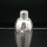 Japanese 'Cobbler' Cocktail Shaker Set Paisley Engraved - Cocktail Corner Barware