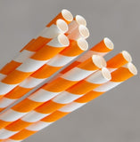 Paper Straws 205mm pack of 250 - Cocktail Corner Barware