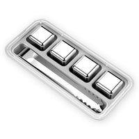 Stainless Steel Ice Cubes - Cocktail Corner Barware